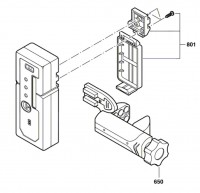 Bosch 3 601 K17 100  Light Receiver / Eu Spare Parts